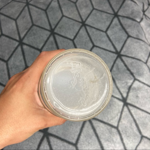 Vintage 1991 Planters Peanuts Mr. Peanut 75th Anniversary Glass Jar With Lid B1 - Picture 4 of 4